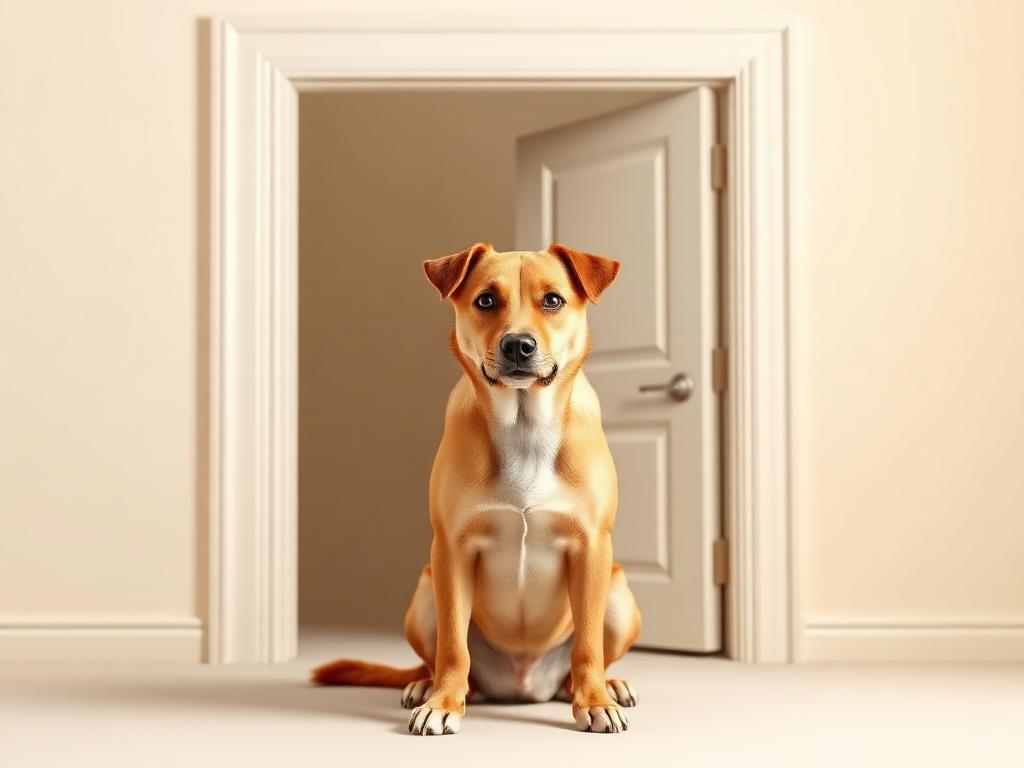 Wait at the door